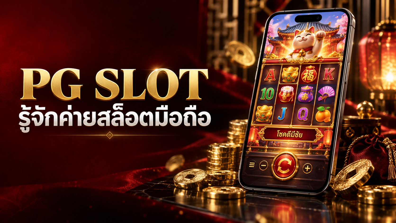 ภาพปก PG Slot รู้จักค่ายสล็อตมือถือ